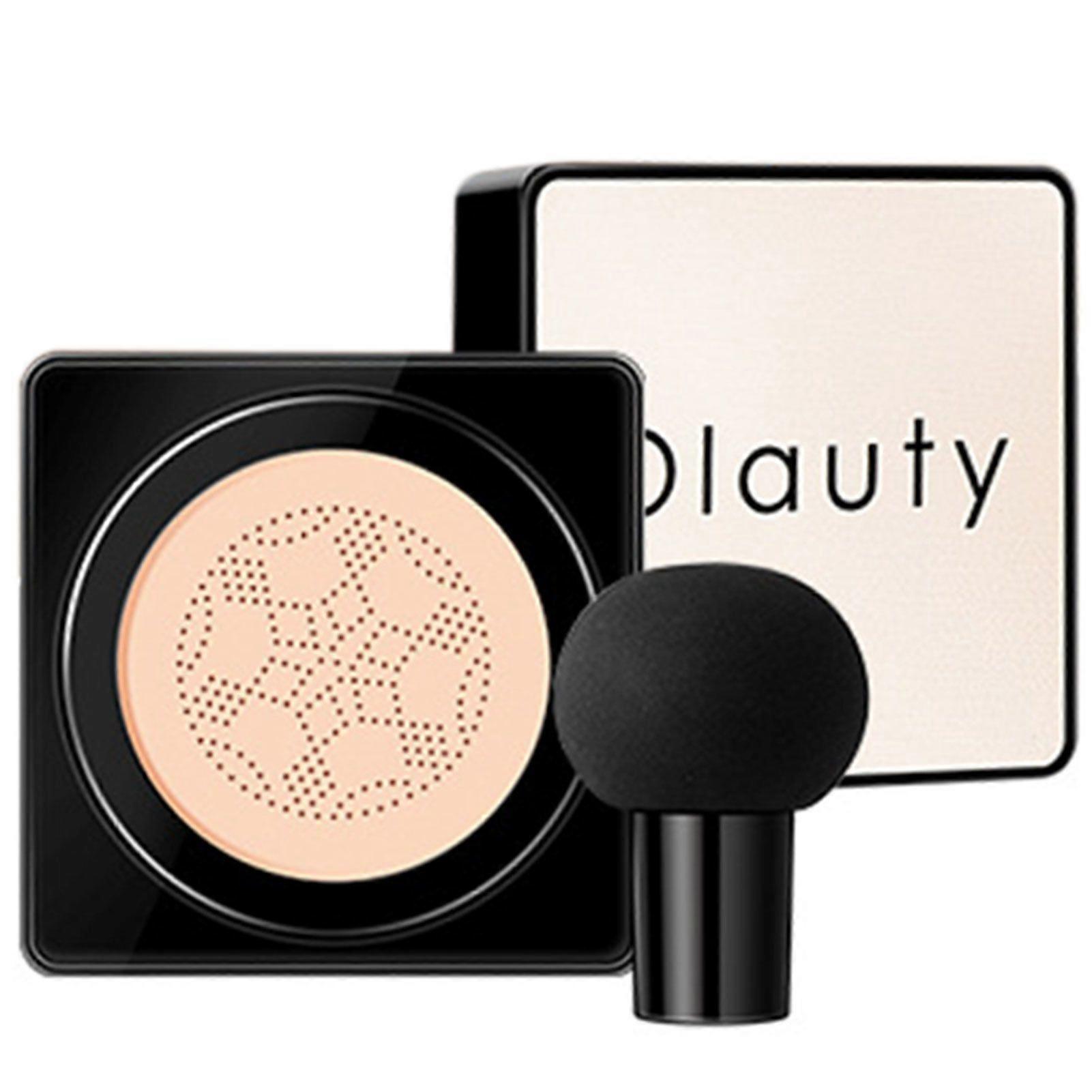 Moisturizing Foundation-Cream with Puff Lasting Base Makeup Cream for Face Makeup