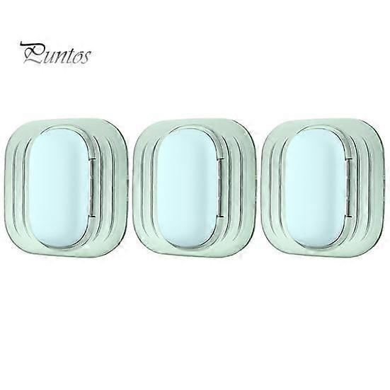3Pcs/Set Silicone Door Stopper Punching Free Mute Stickers Door Handle Protection Pad Hardware Wall Mat Anti-collision Sticker