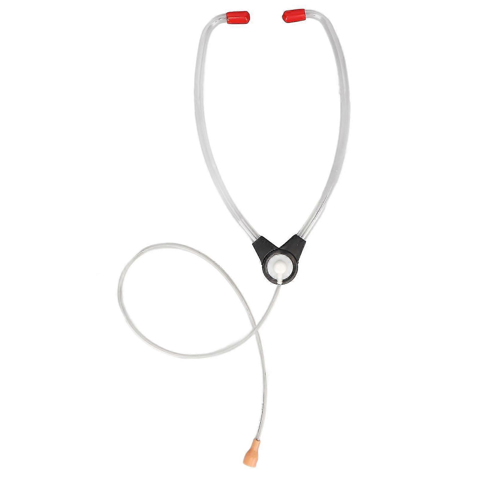 Appareil auditif Stéthoscope professionnel Rouge Volume Détection De Bruit Test D’écoute Stéthoscope Binaural-hao