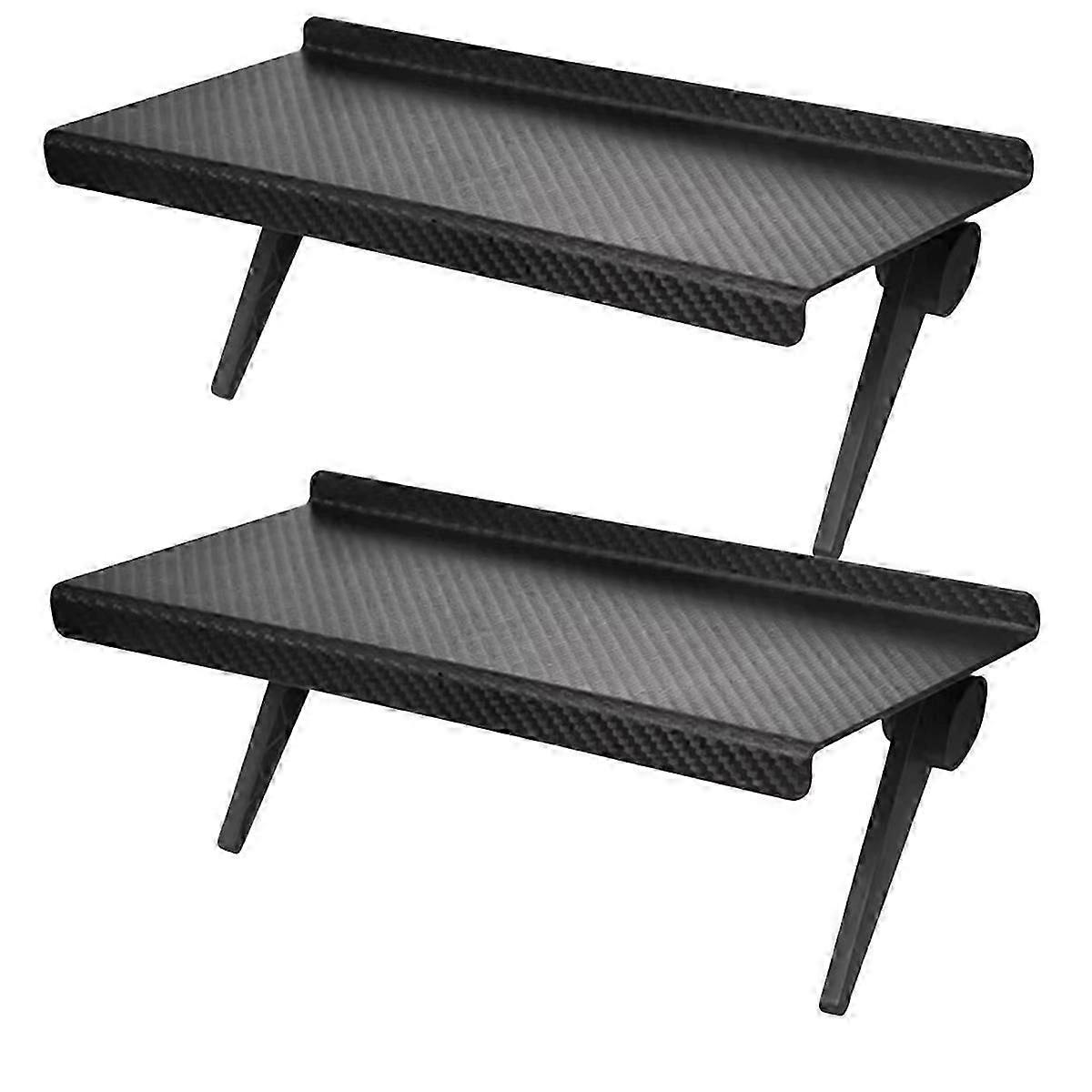 Adjustable TV Shelf Computer Liquid Crystal Display Hanging Storage Rack Screen Storage Bracket