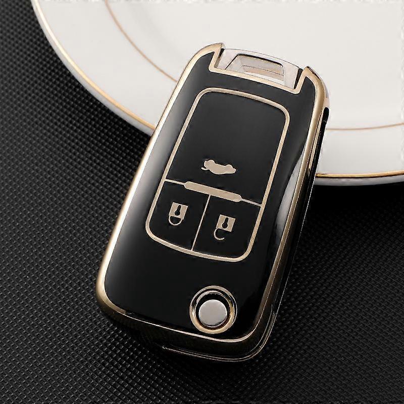 TPU Car Flip Key Case Cover Shell For Chevrolet Cruze Aveo Trax Sail Malibu Captiva Opel Vauxhall Astra J Corsa Insignia Mokka