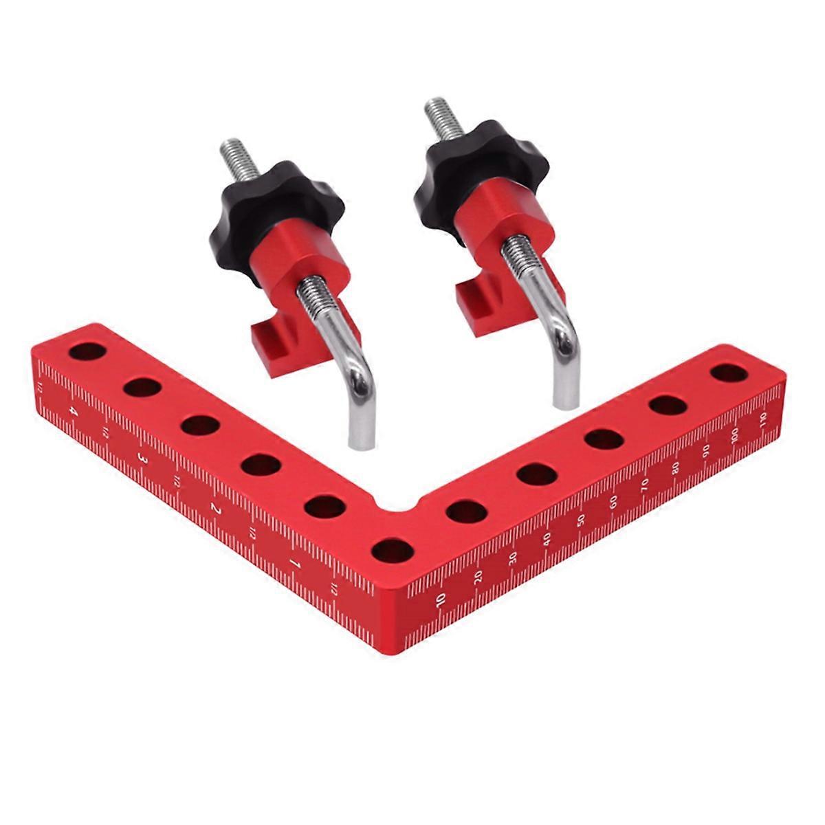 120mm Right Angle Fixing Clip 90 Degree L-Shaped Auxiliary Fixture Positioning Panel Fixing Clip Clamping Tool