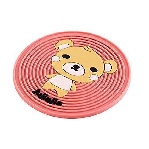 Coaster Cute Coaster Anti-scald Tea Coaster Creative Silicone Coaster 10 PCS