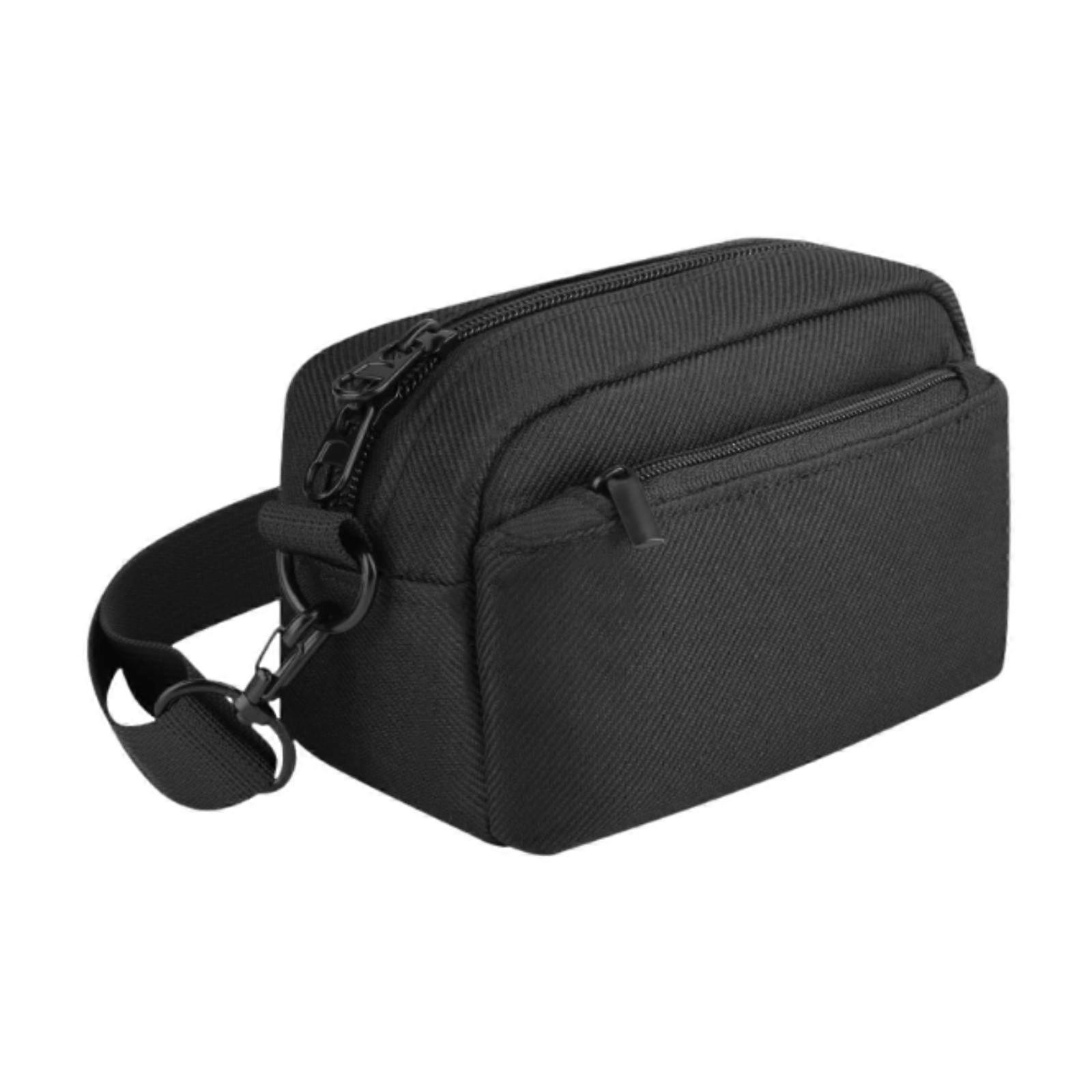 Camera Bag for Photographers Adjustable Strap Black with Pocket Camera Pouch