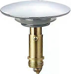 66mm Click Clack Pop Up Affald til Badeværelsesvask, Køkkenvask, Badeværelsesvask, Forkromet Massiv Messingstik