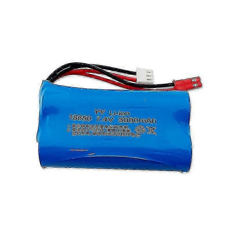 7.4v 18650 סוללת ליתיום 3000mah מחבר xh-3p / jst שלט רחוק רכב סירת מנוע מהירה דגם הספינה נבחר