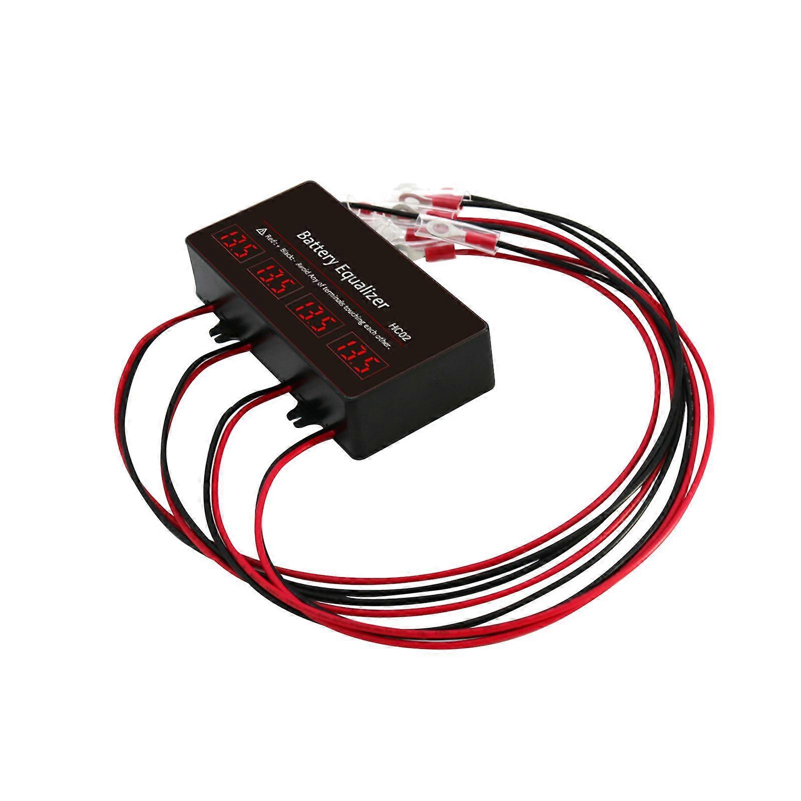 Ekolayzer Dengeleyici 4 x 12V Akü Koruması Seri Bağlı Akü için