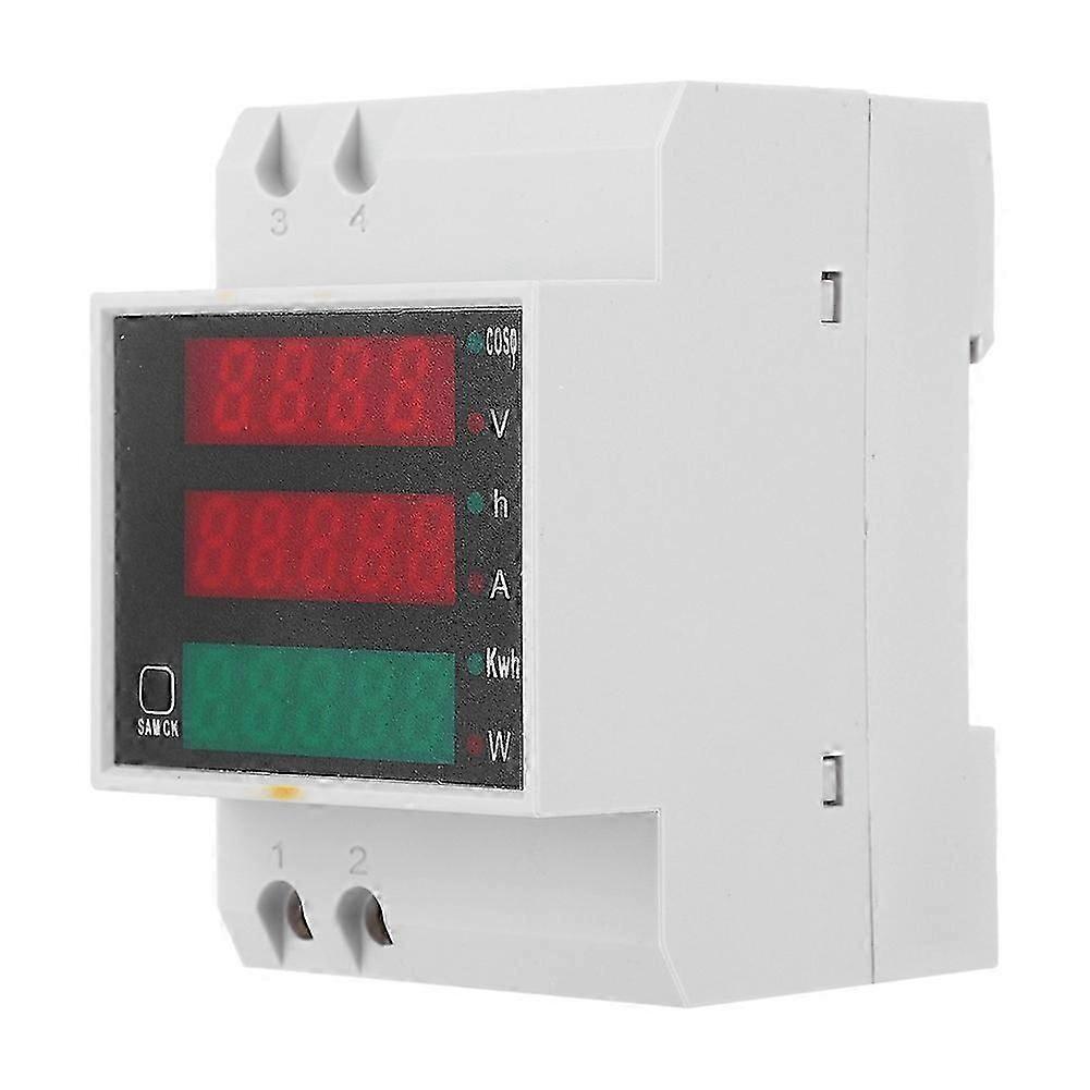 D52-2047 Multi Function Electric Meter Digital Displayed Current Voltage Power Factor Meter AC200~450V