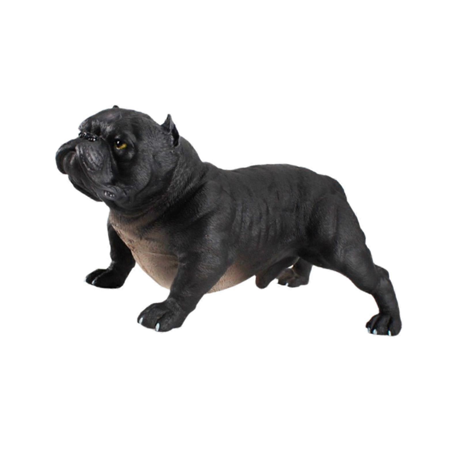 Köpek Heykeli Heykelcik Yeni Eve Taşınma Partisi Yatak Odası Kitaplık Modeli Süsleme Siyah