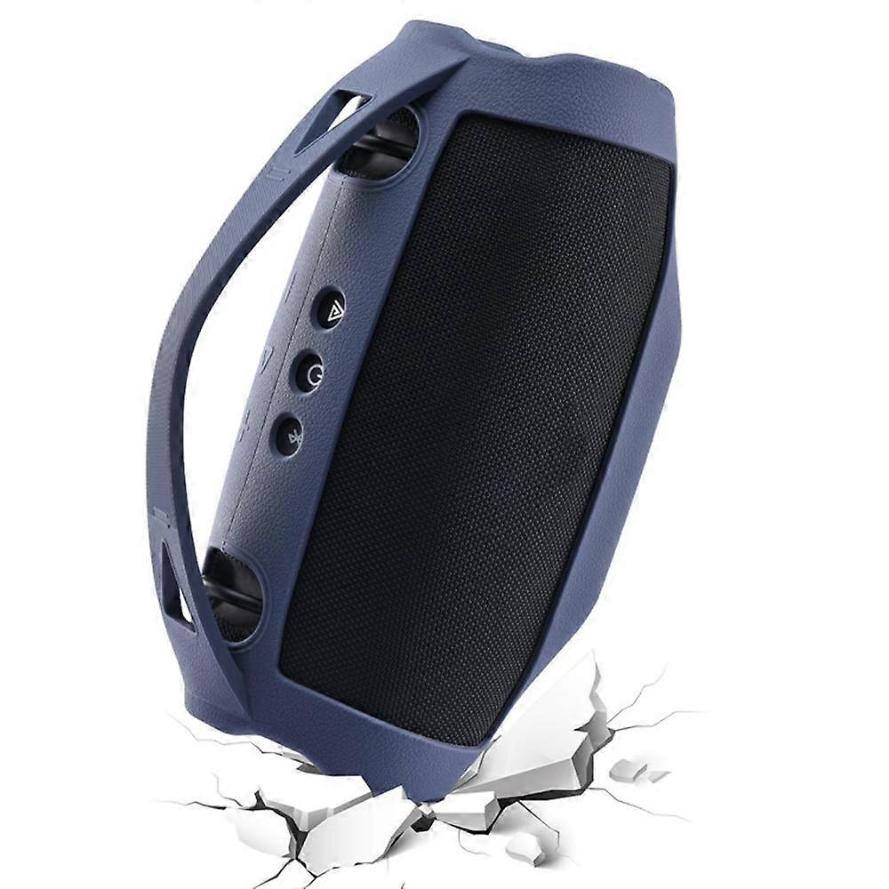 Speaker Case Wireless Bluetooth-compitable Audio Special Protective Cover Silicone Protective Case for Xtreme 4 (Blue)