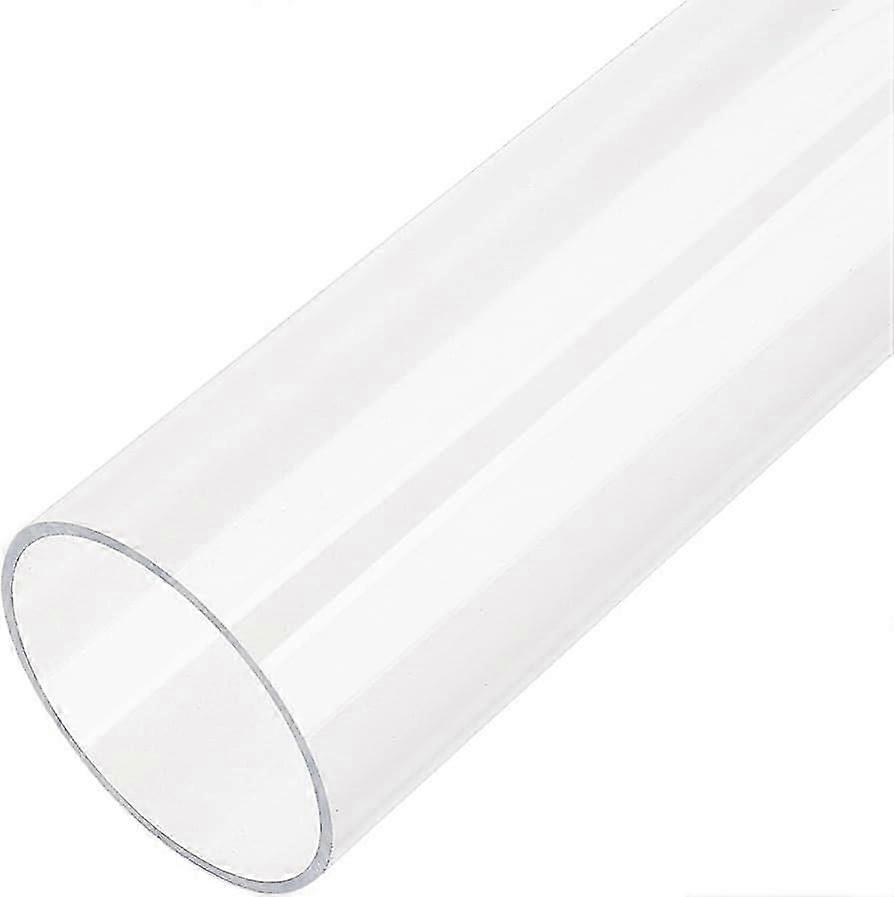 أنبوب تبريد مياه أكريليك شفاف للمصابيح والفوانيس - أنبوب معرف شفاف 50.5 مم