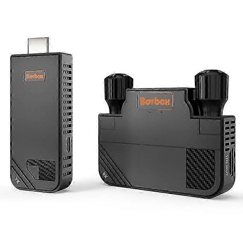 con BOVBOX 091-HD 100M Wireless WiFi HDMI Extender Video Transmitter Receiver 1080P HD Screen For Confer