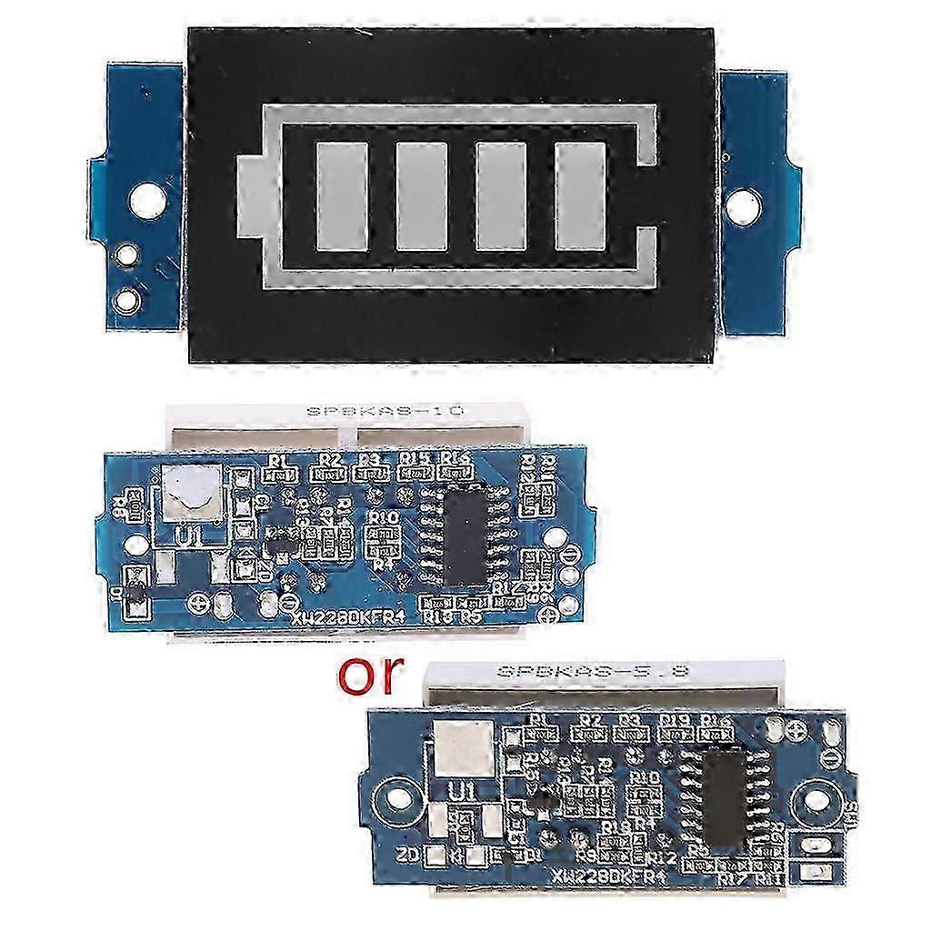 Single 3.7V Lithium Battery Capacity Indicator Module 4.2V Blue Display Tester
