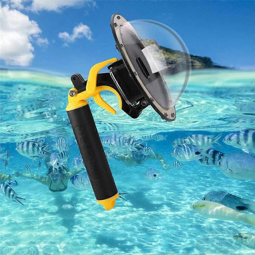 LCD Screen Window for GoPro Hero 9 10, Precise Opening for Front LCD Screen, Transparent Cover for Vivid Images Above and Below Water