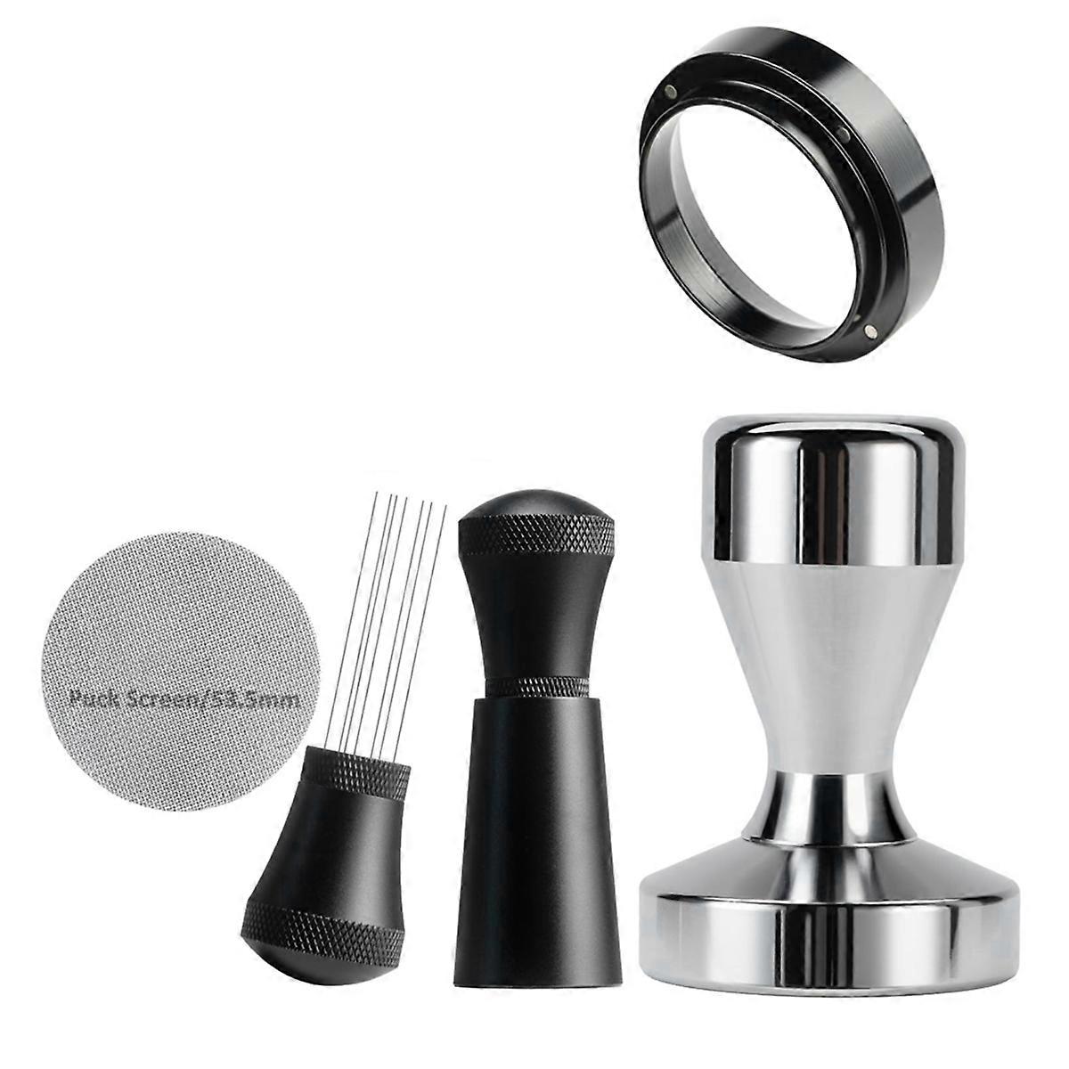 54mm Espresso Coffee Accessories Kit Espresso Tamper Set for