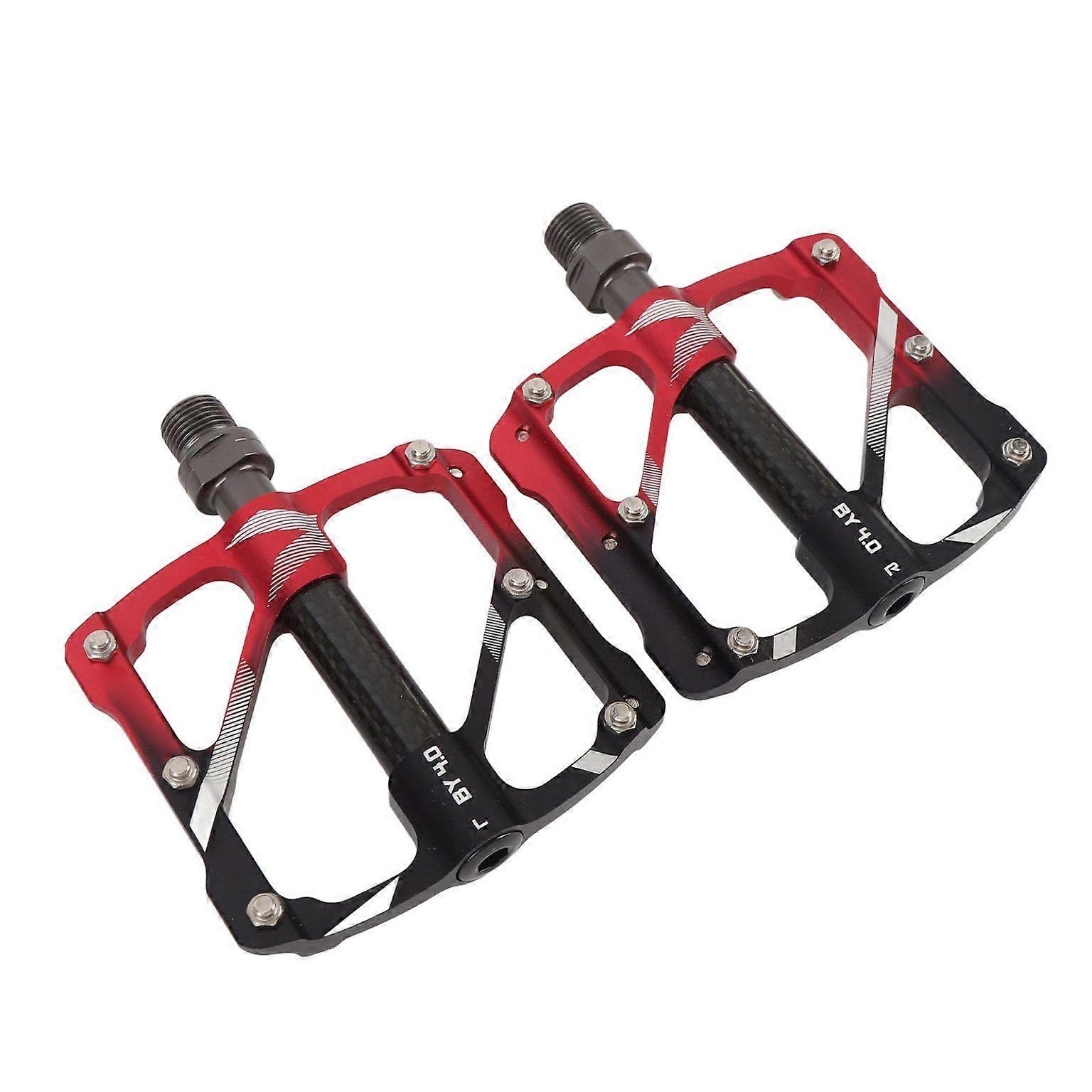 3-Bearing Non-Slip Flat Platform Cycling Pedals