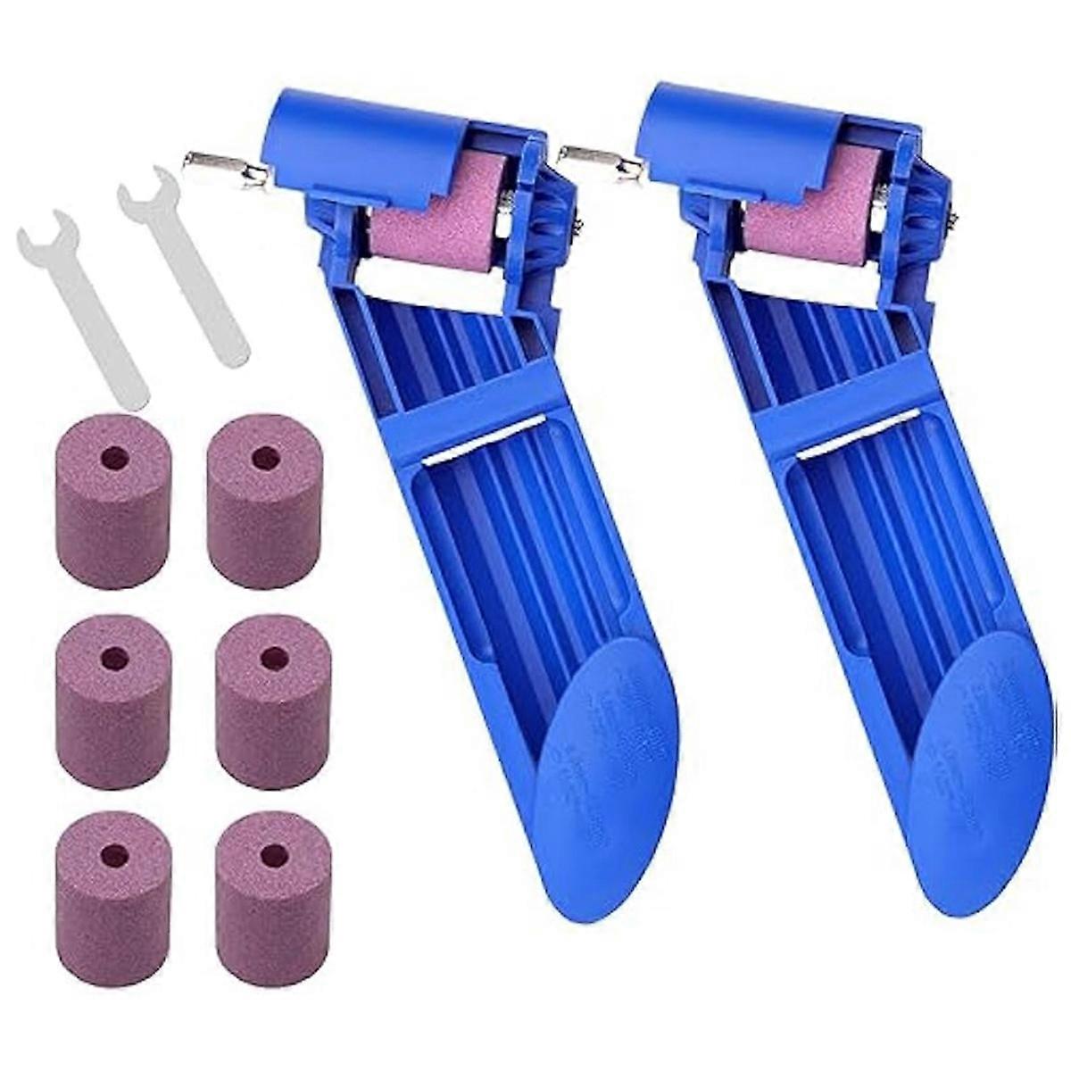 Portable Drill Bit Sharpener with Grinding Wheel Sharpening Drill Bit Tool for Metal Iron Drill Poli