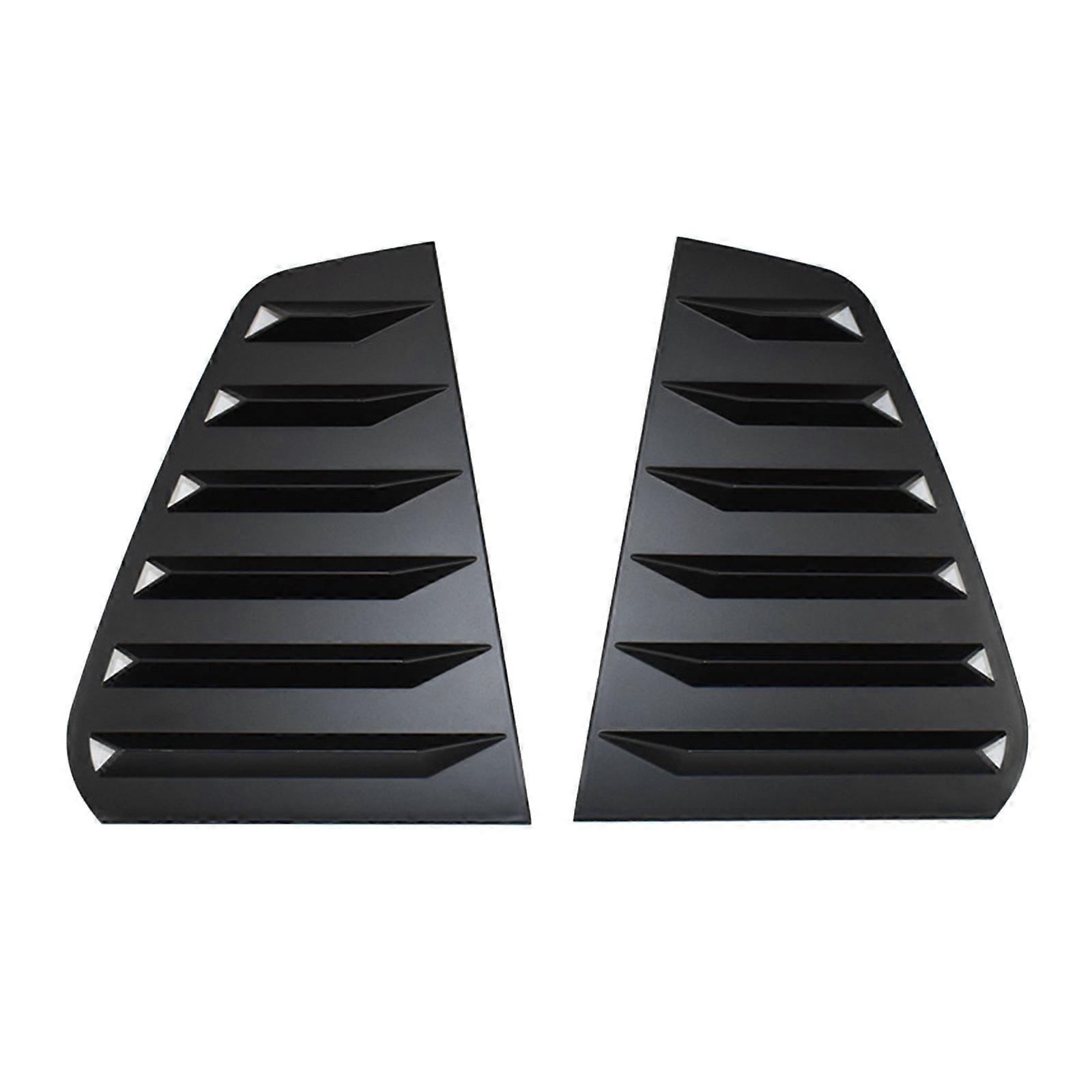 Feritoie del finestrino posteriore Parasole Parabrezza Rivestimento della copertura adatto per MK6 6.5 MK7 7.5 Car Styling Window Shutter Look