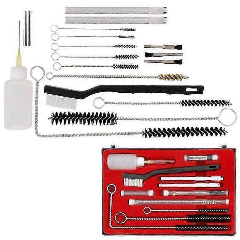 23PCS Professional Sprayer Cleaning Brush Cleaning Kit Cleaning Tool Paint Brush Cleaning Oil