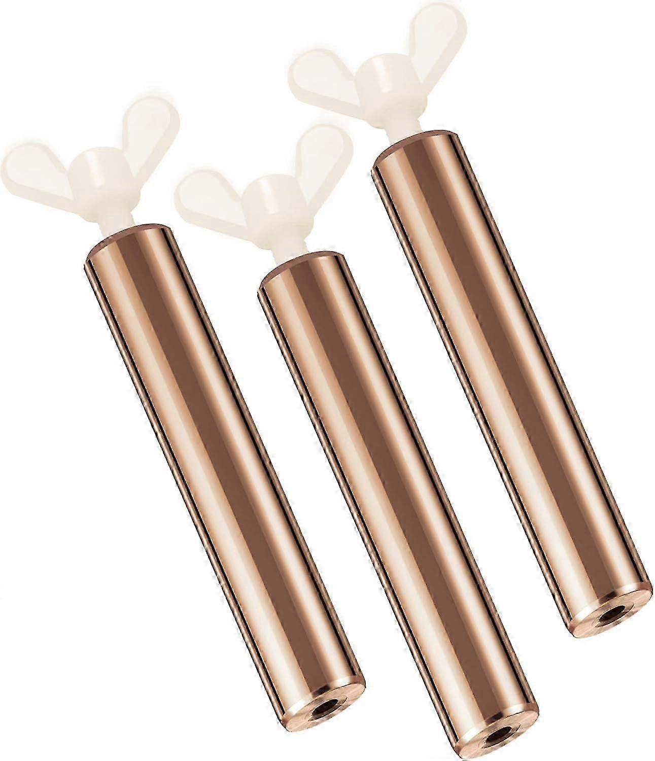 3 Pack Solar Copper Anode Copper Replacement,L=3.97" D=0.67,Pool Accessories for Pool Cleaning,Clears Your Pool,Save Cleaning Cost