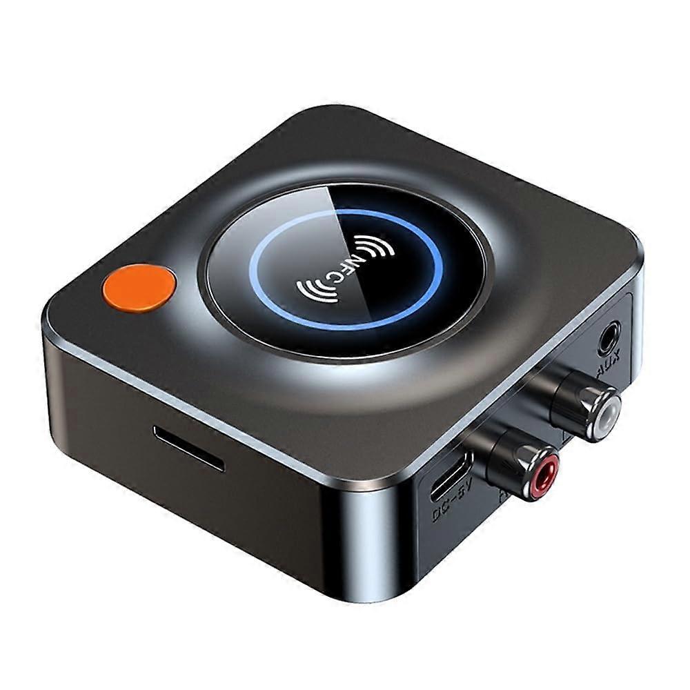Bluetooth Audio Receiver with Wireless Music Streaming for Home Stereo System and Speakers
