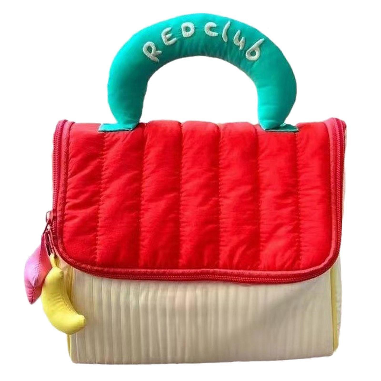 Multipurpose House Shape Cosmetic Storage Bag with High Space Utilization and Easy Maintenances Fashion Accessory