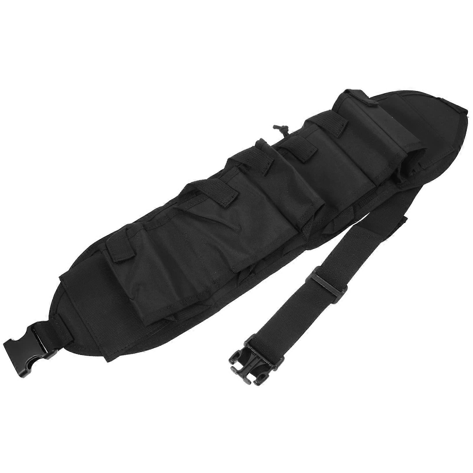 Beer Can Holder for Belt – 6-Pack Capacity Oxford Fabric, One-Handed Buckle Design, Ideal for Camping and Outdoor Activities