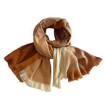 Szalik dla kobiet Szaliki w kratę Zimowe ciepłe szaliki w kratę Pashmina