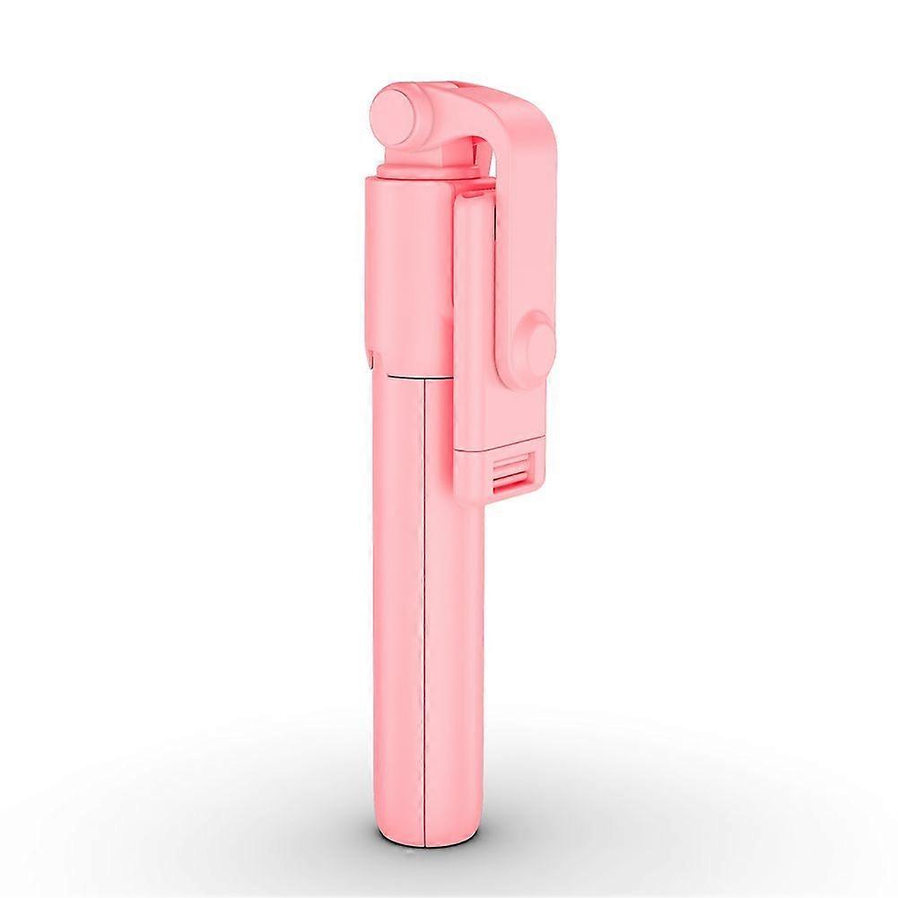 Wireless Bluetooth-compatible Selfie Stick Aluminium Alloy Extendable Handheld Monopod with Stand Live with Base for Smartphone