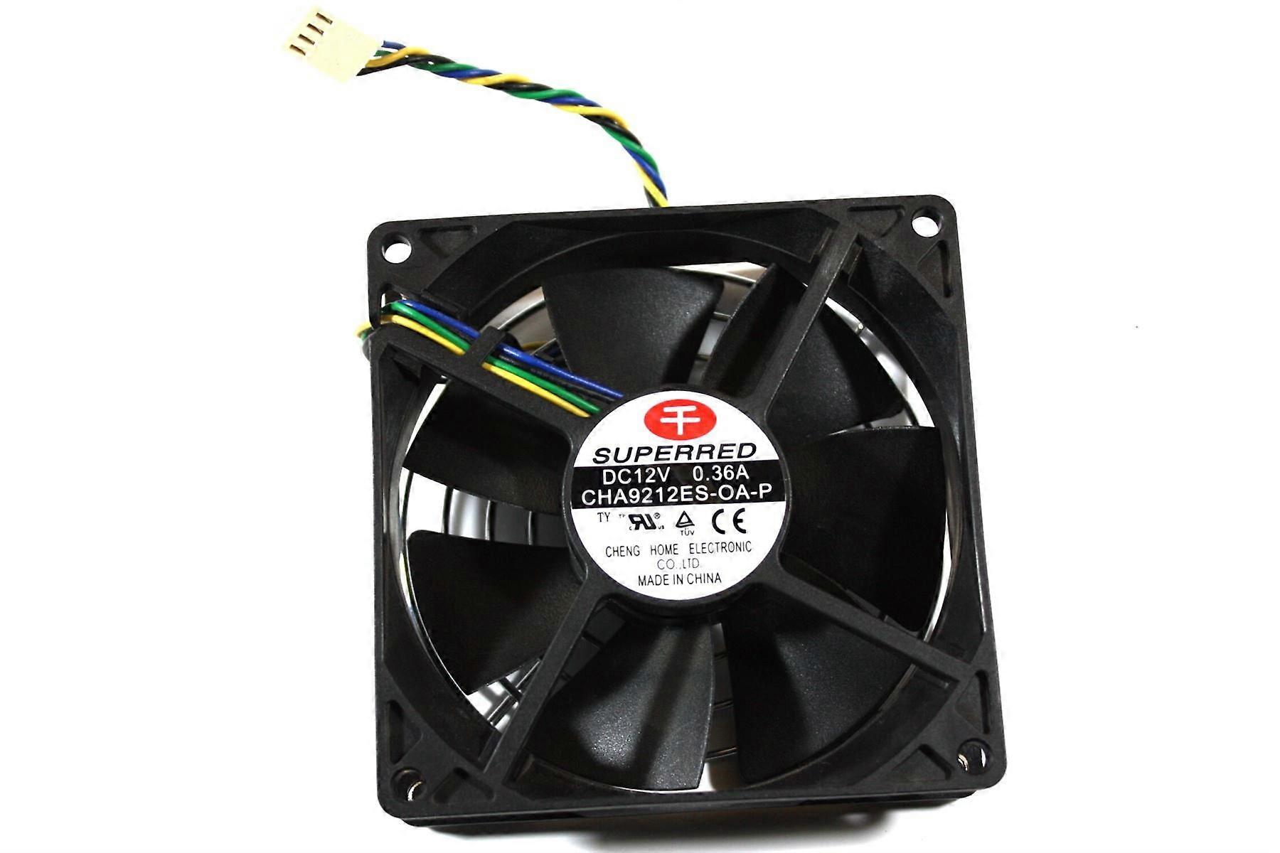 Superred Computer Cooling Case Fan DC12V 0.50A 4pin CHA9212ES-OA-P