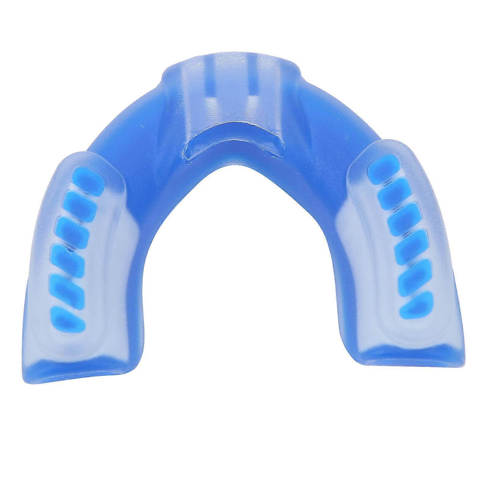 Kids Sports Mouth Guard, Teeth Protector for Basketball, Boxing, Taekwondo (S) Blue