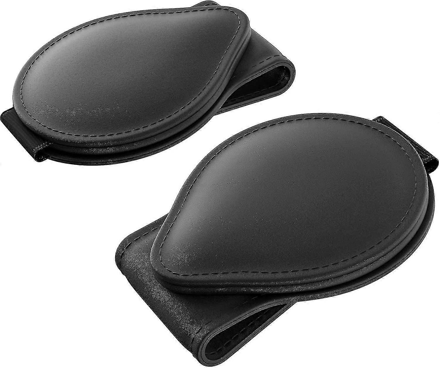 Sunglass Frames For Car Visor, 2-pack Pu Glasses Mounts Glasses Frame