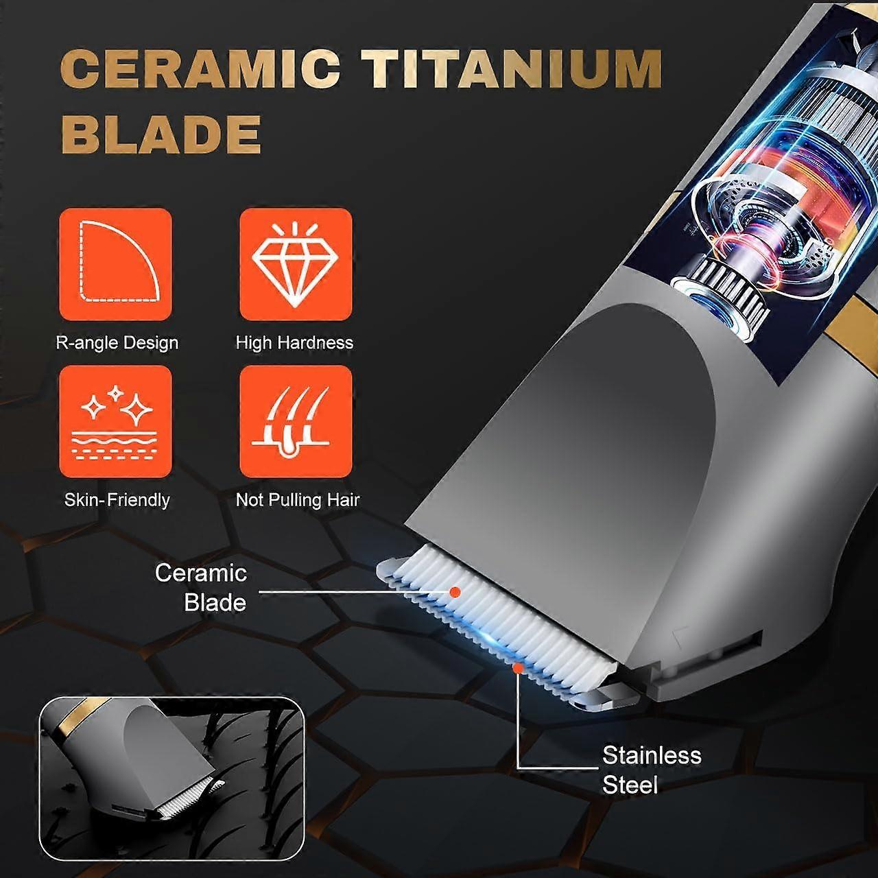 Body Trimmer Wet Dry Groomer with LED Display