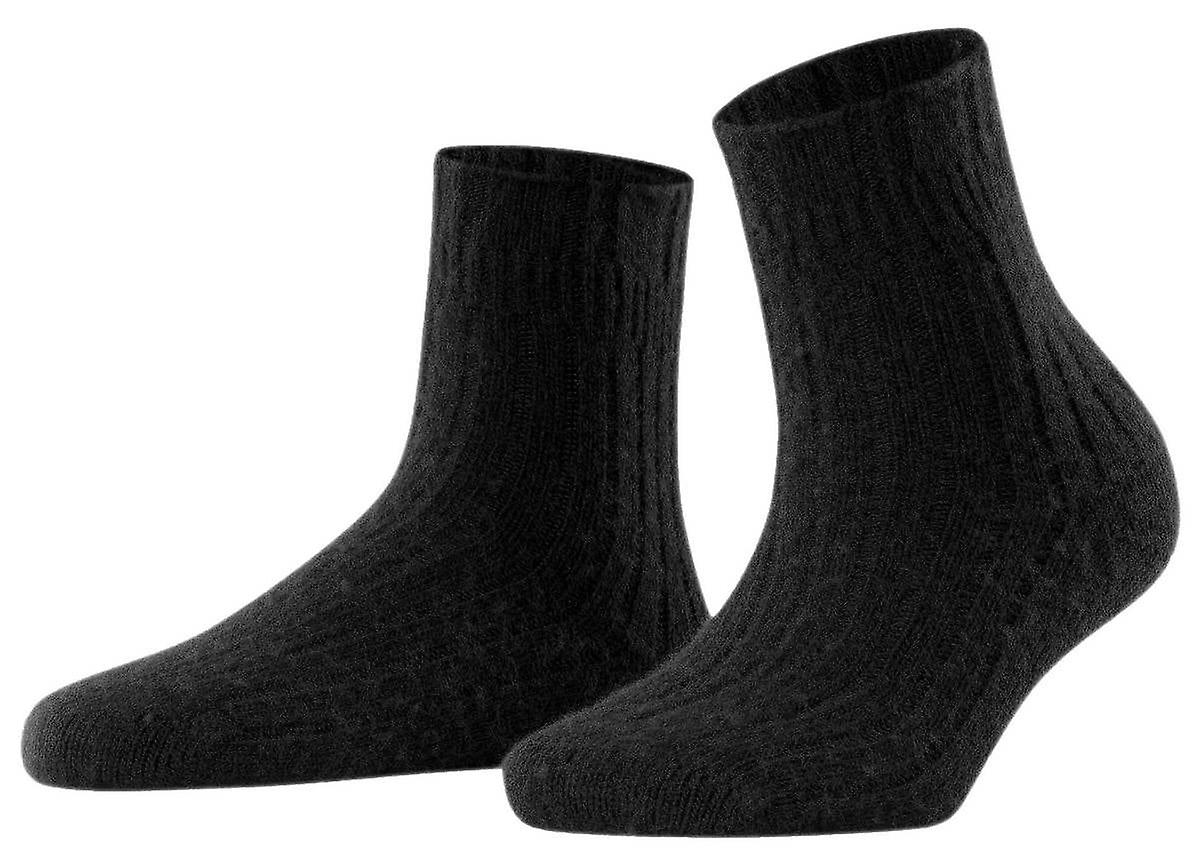 Falke Rib Bed Socks - Black