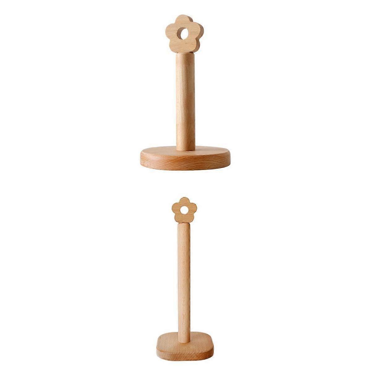 2pcs Paper Towel Stand Punch- Standing Movable shaped