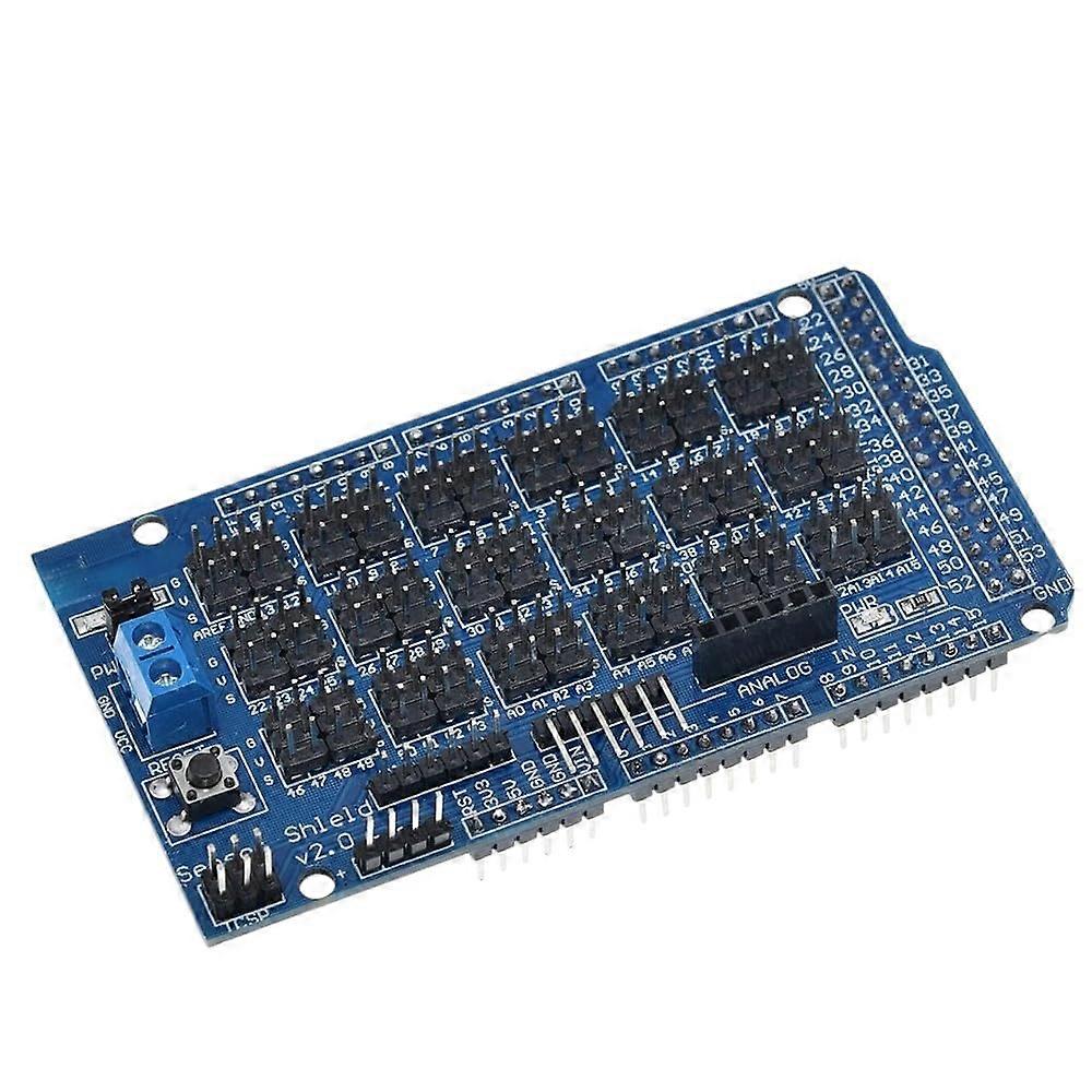 for MEGA Shield V1.0 V2.0 Dedicated Expansion Development Board MEGA 2560 IIC Bluetuth SD Robot Parts DIY for Arrival High for Quality