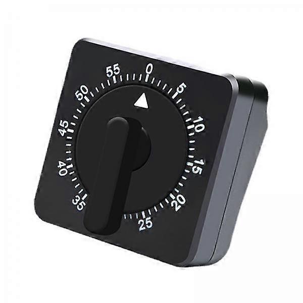 3x Cooking Timer Dial Timer Square Management Timer Reminder Mechanical Timer