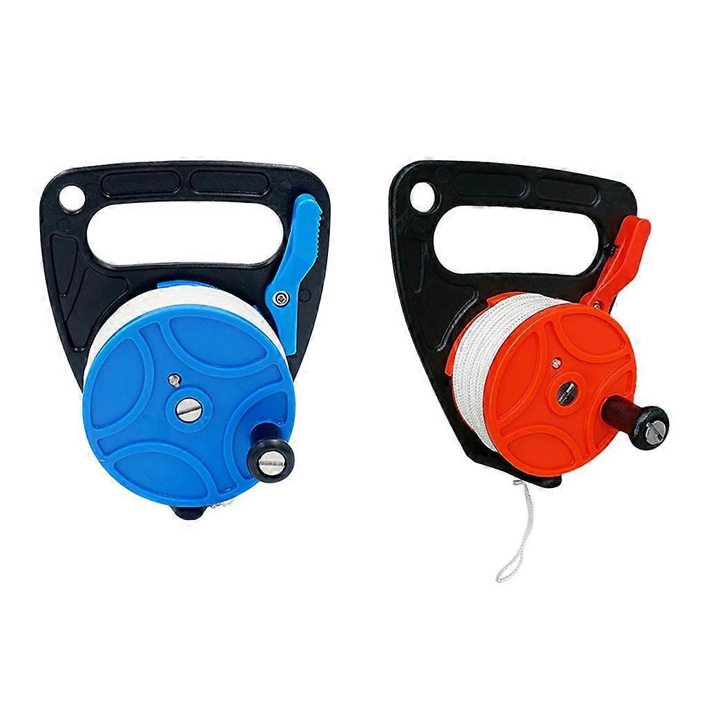 2Pcs/Set Scuba Diving Multi Purpose Dive Wreck Cave Reel Kayak Anchor with