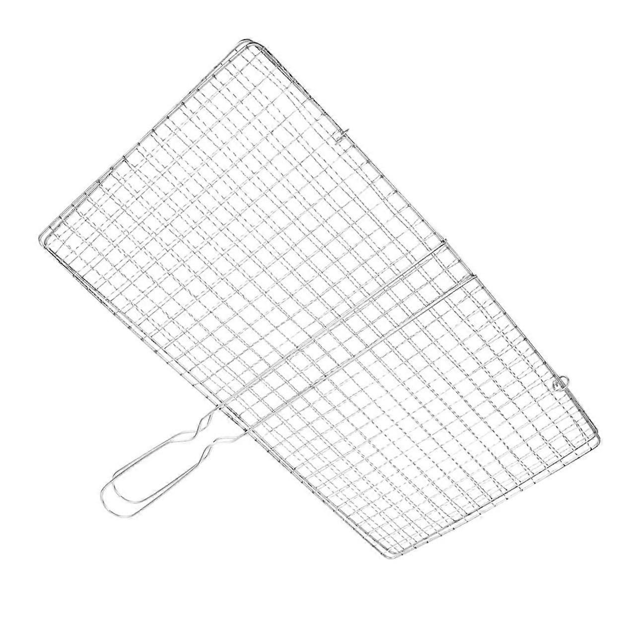 BBQ Grill basket grill grid shrimp grill pan campfire cooking