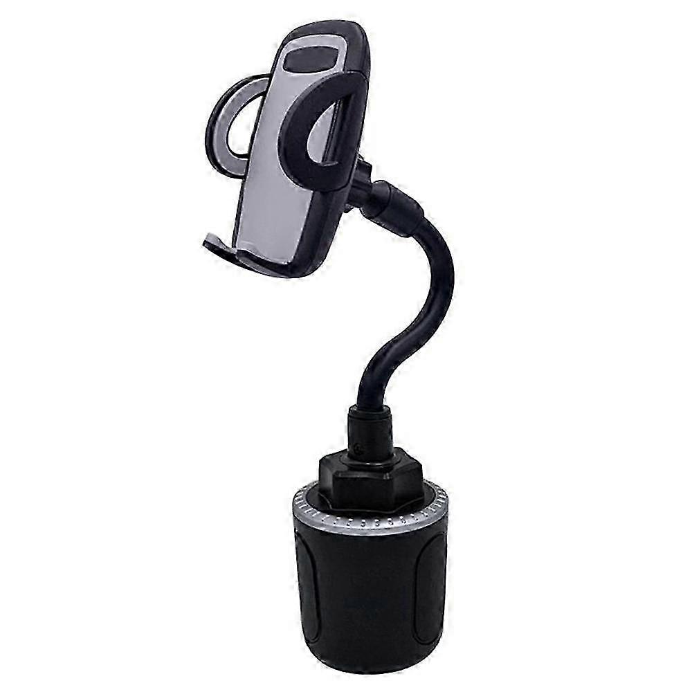 Universal Adjustable Gooseneck Cup Holder Cradle for Cell Phones Compatible with Various Models Including 11 Pro, XS Max, XR, X, 8, 7, 6 Plu