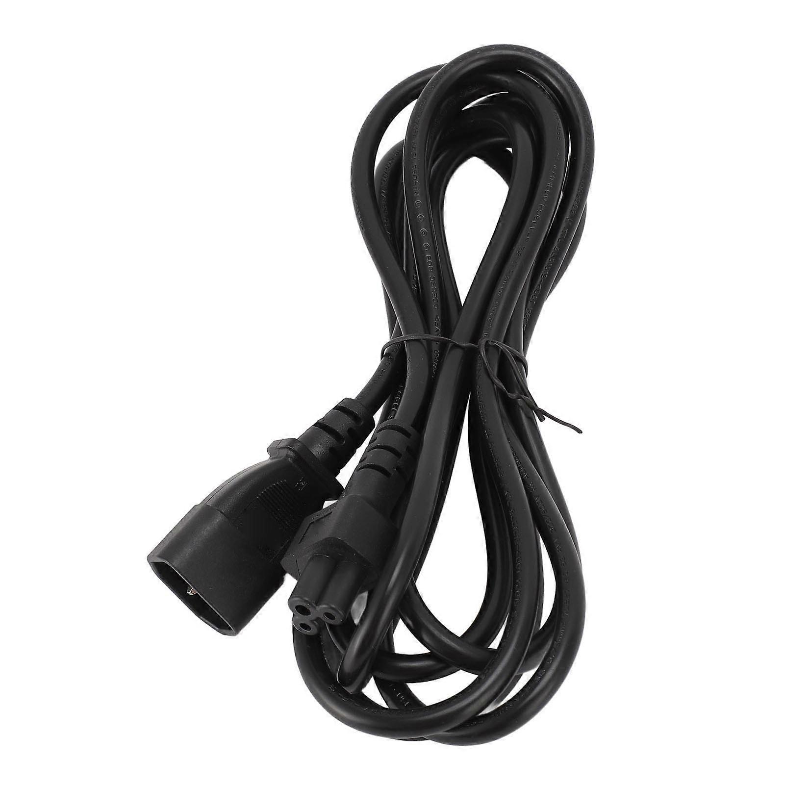 IEC320 C14 To C5 Power Cord 2500W 2.5A To 10A IEC320 C14 To C5 Power Extension Plug Cable 9.84ft