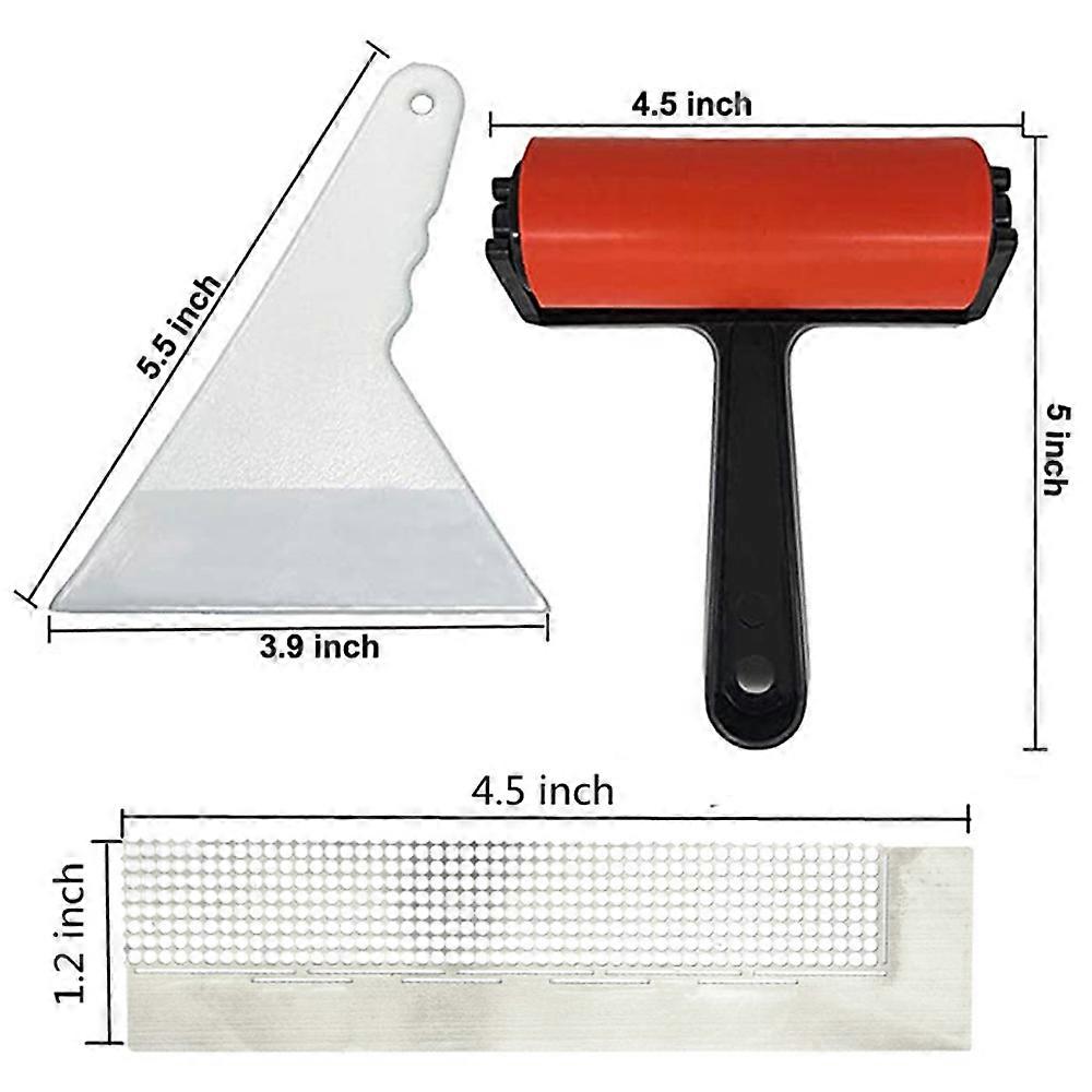 3Pcs 5D Diamond Painting Roller Ruler Correction Tool Set