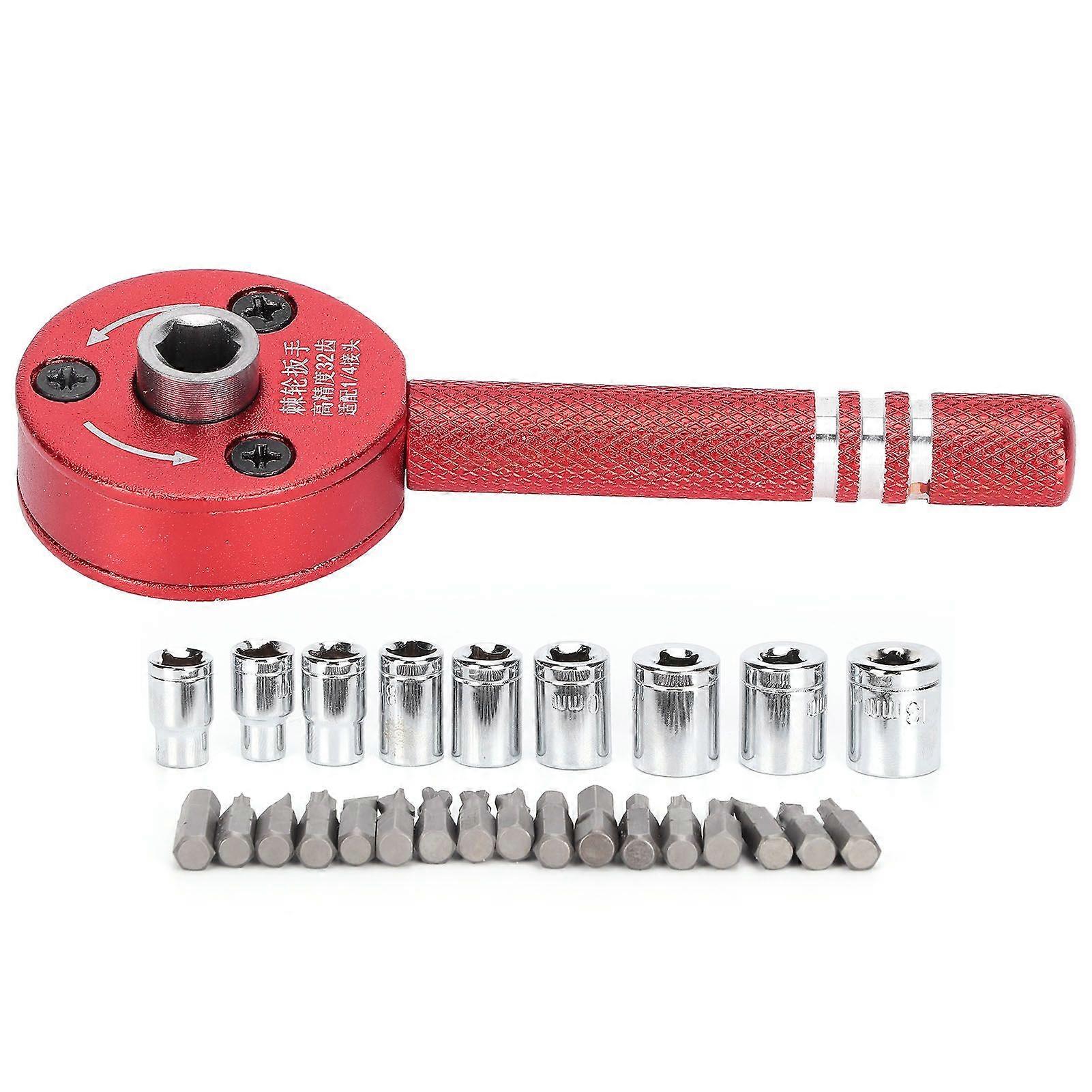 High quality  21824 ratchet screwdriver set disassembly combination tool mobile