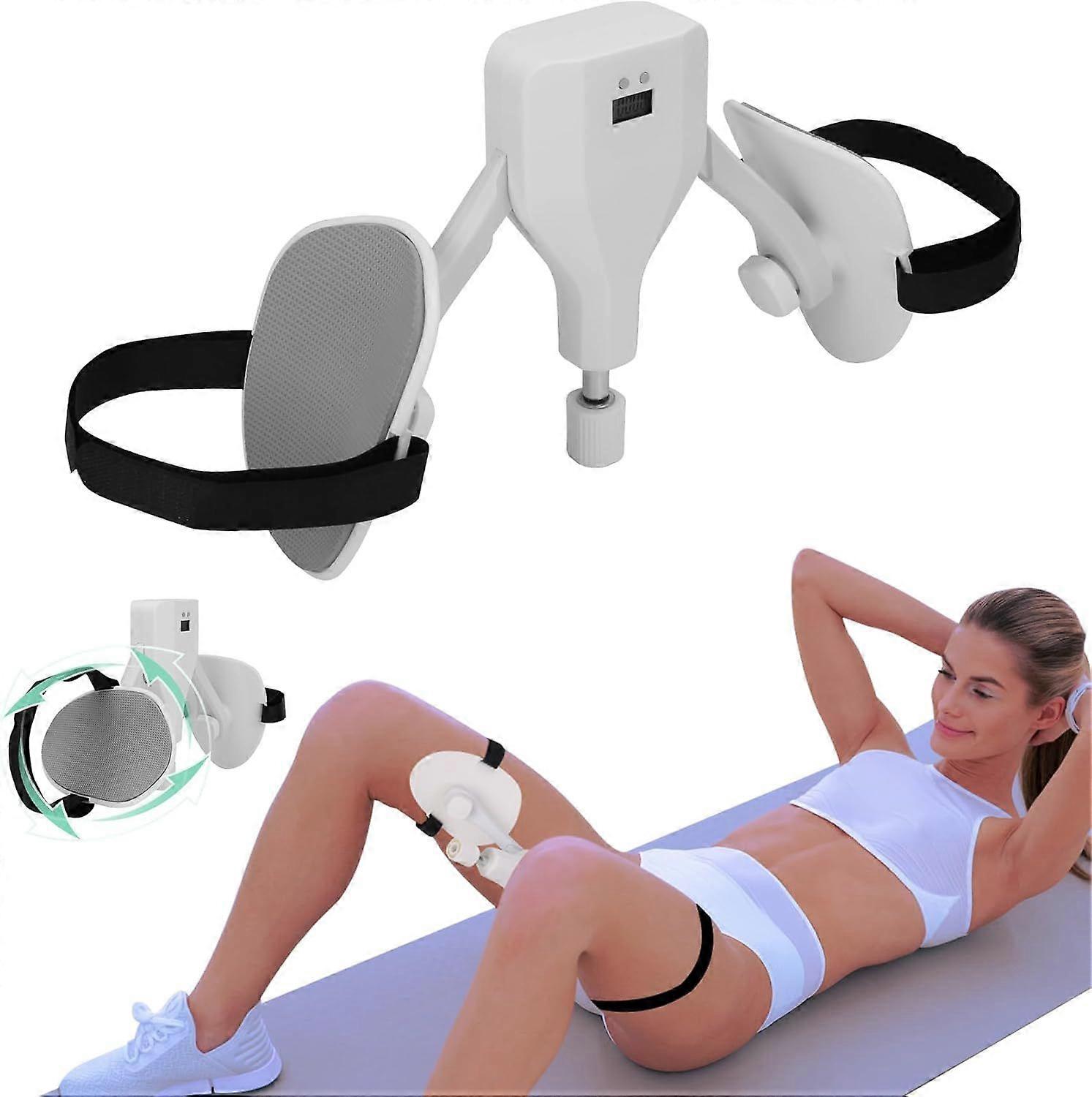 Thigh Master, Adjustable Resistance 0-110 LB Inner Thigh Exerciser, Pelvic Hip