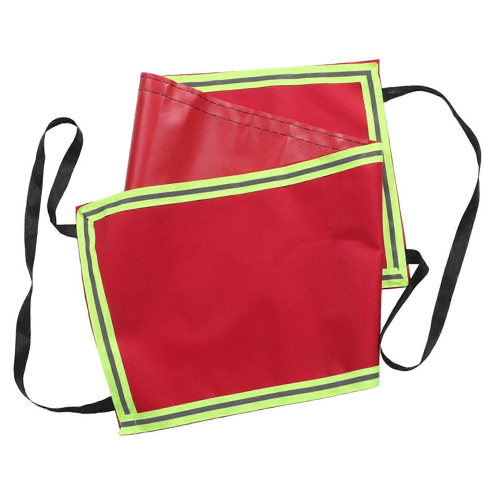 Reflectors License Plate Backing Cloth For Trucks Reducing Accident Risk 1Set