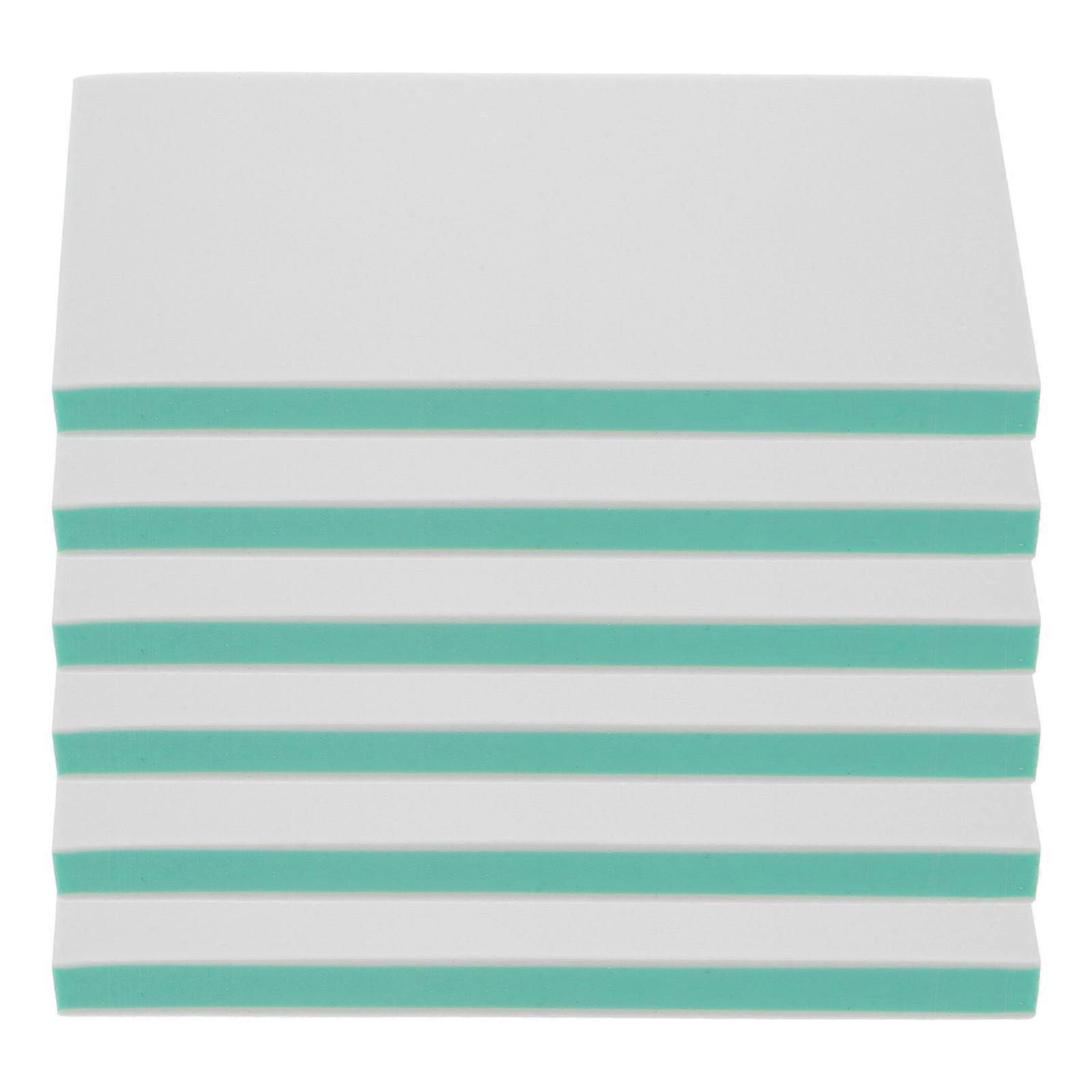 Rubber Bricks Diy Rubber Brick Art Projects Printing Transfer White Mint White 6Pcs