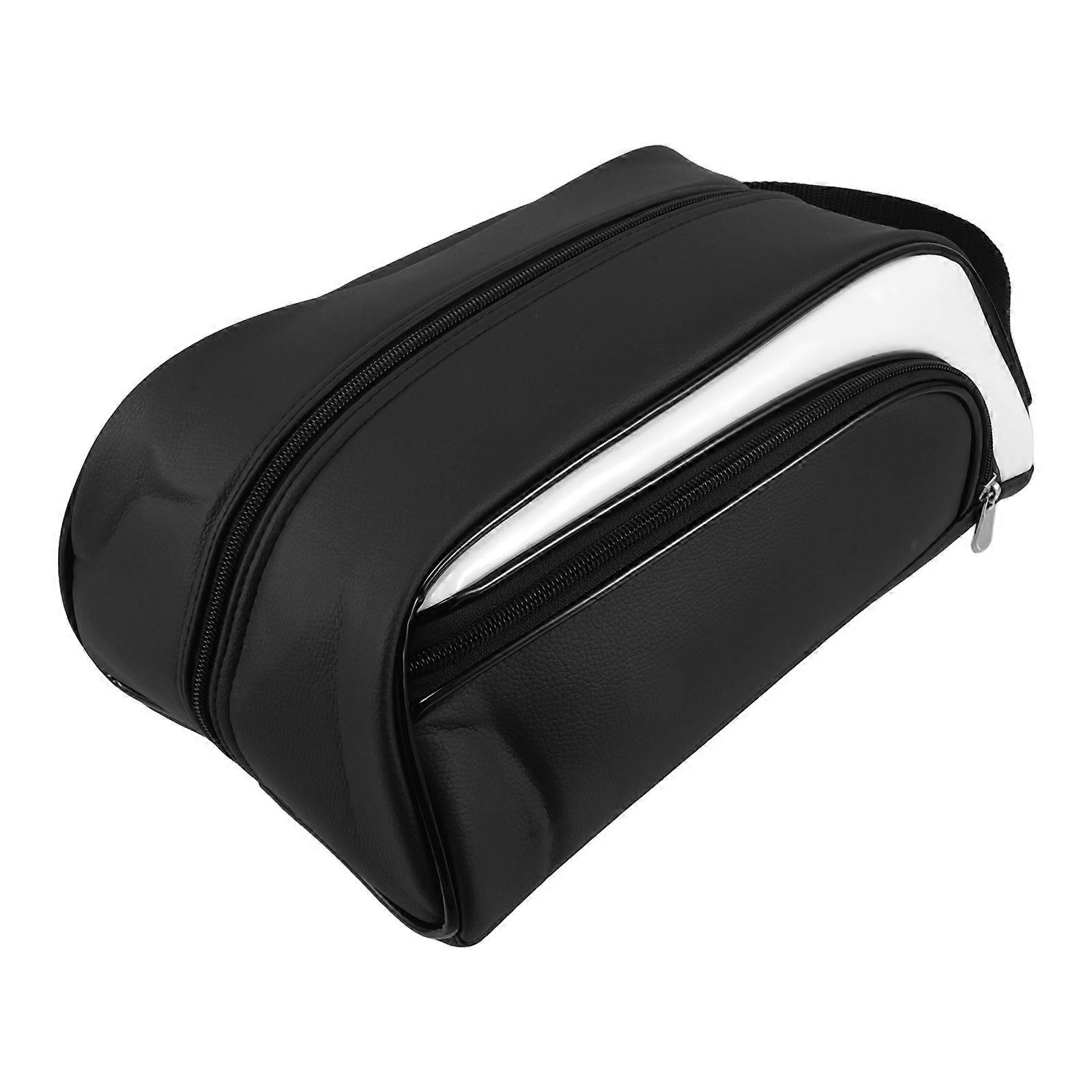 Golf Shoe Bag Dustproof Travel And Home Use Rectangular Pu 1Set