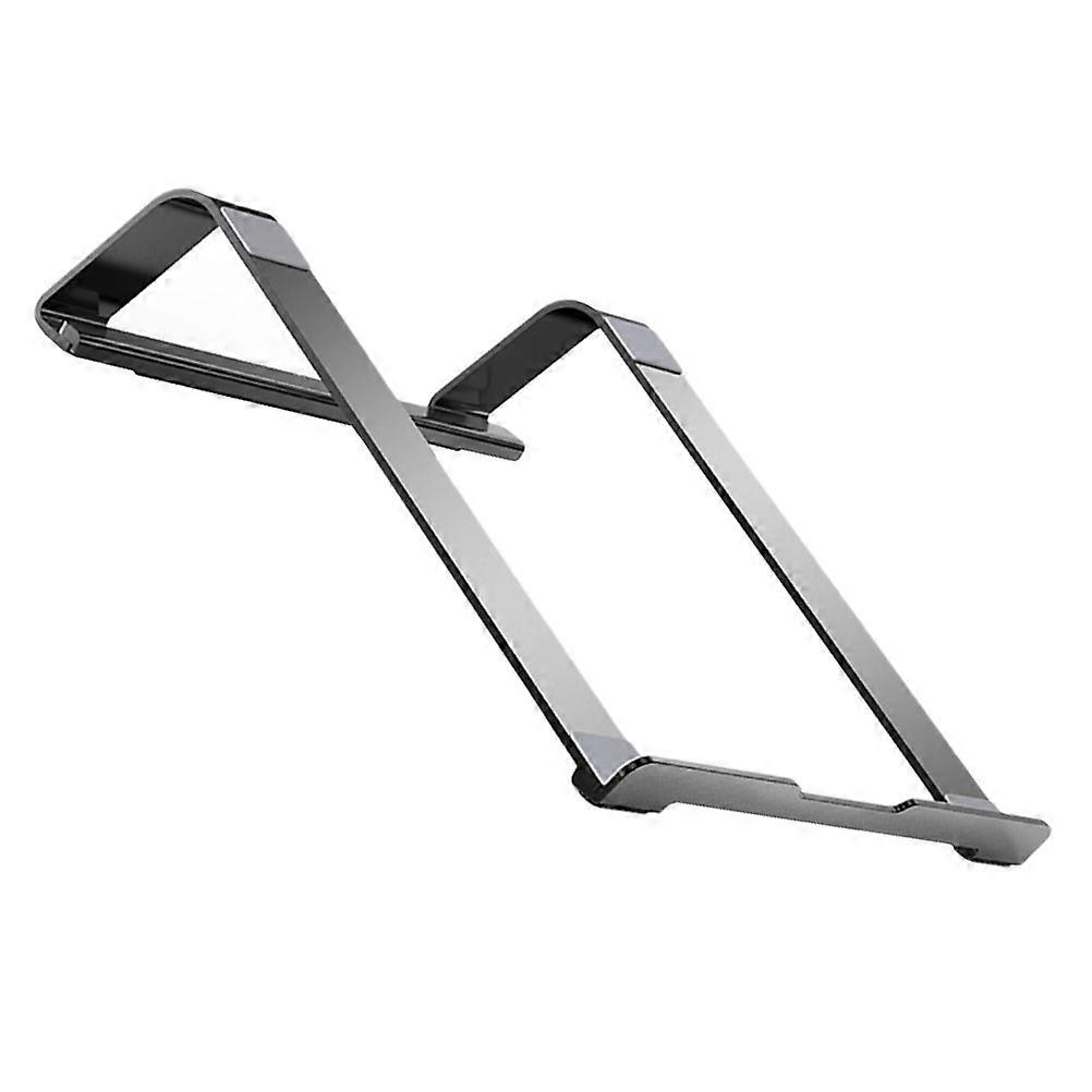 Portable Laptop Riser Stand for Students and Professionals Heat Dissipation Function Grey Color 29X27.5X6.5CM 1Pack