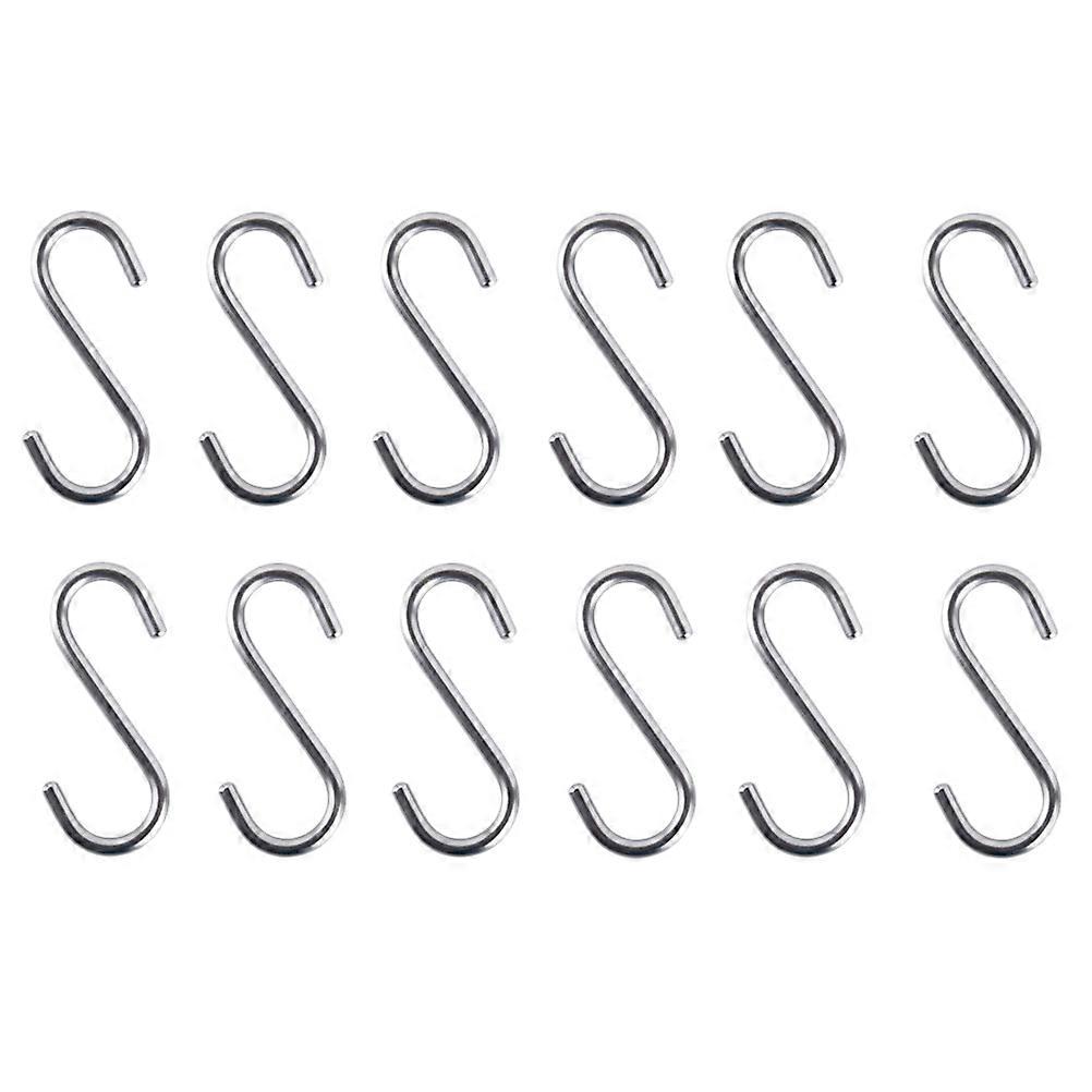 Here's a refined and professional product description for the **50pcs Heavy Duty Stainless Steel S Hooks**:
**50pcs Heavy Duty Stainless Steel S