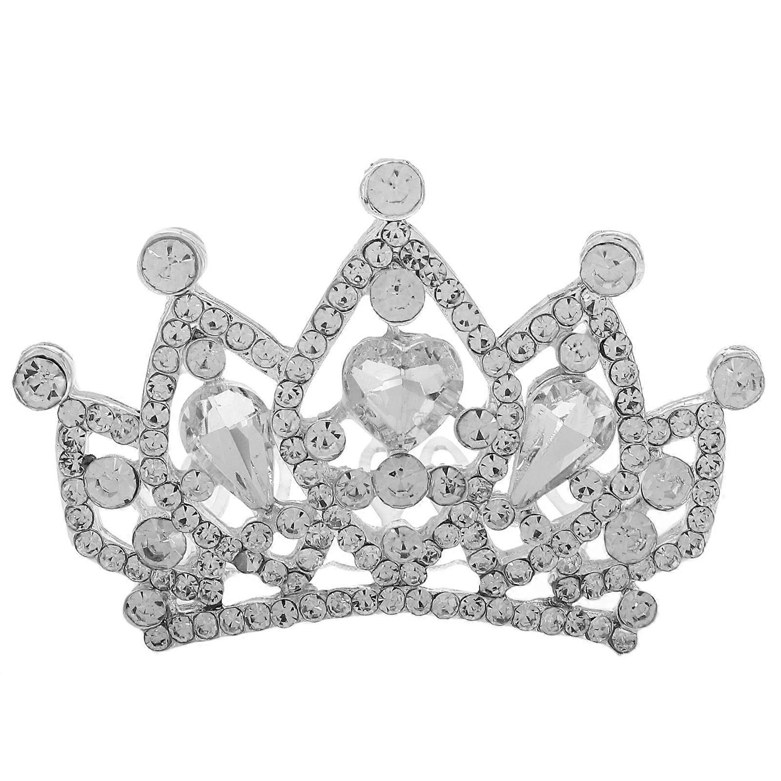 Tiara Small Crown Shape and Deformation Resistant Kids Special Events Lightweight Comfort 1Set